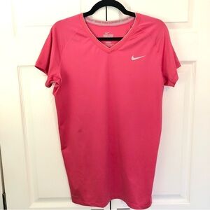 Pink Nike Pro Combat Dri Fit Shirt Size XL